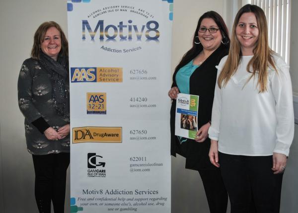 ResizedImageWzYwMCw0Mjld Thea Ozenturk Director of Motiv8 Addiction Services Lyndsey Smart Deputy Director of Motiv8 Addiction Services and Sam Tague Funding Manager Big Lottery Fund