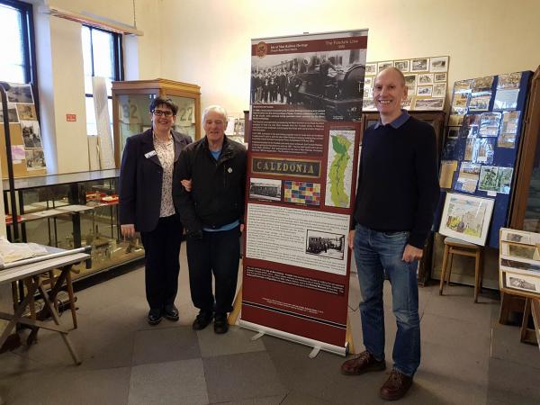 ResizedImageWzYwMCw0NTBd L R Sarah Kelly Chairman of Manx Lottery Trust Paul Lemaire Chairman of Foxdale Heritage and Stuart Lambie Secretary of Foxdale Heritage at the Foxdale Heritage Centre