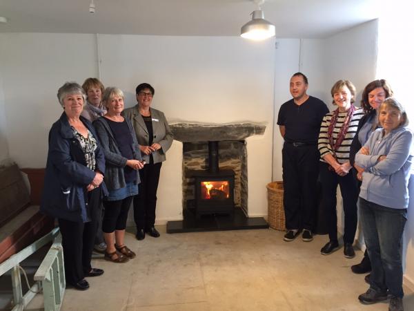 ResizedImageWzYwMCw0NTBd Sarah Kelly from Manx Lottery Trust visited Dalby Community Hub during the refurbishement 1