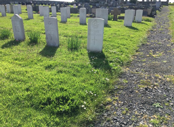 War Graves and Burial Ground paths